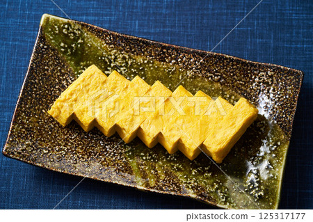 切片煎蛋捲 切片煎蛋捲 125317177