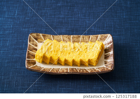 切片煎蛋捲 125317188