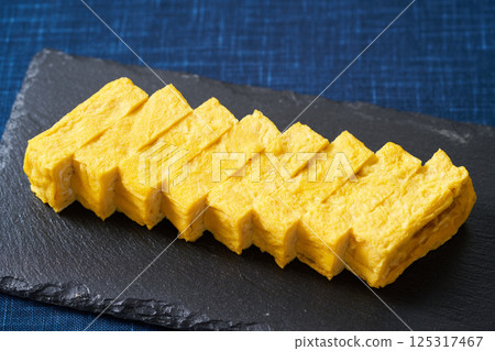 Sliced omelet Sliced omelet 125317467