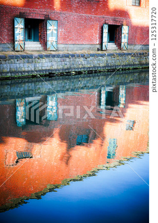 Otaru Canal, a famous tourist spot in Otaru, Hokkaido Otaru Canal, a famous tourist spot in Otaru, Hokkaido 125317720