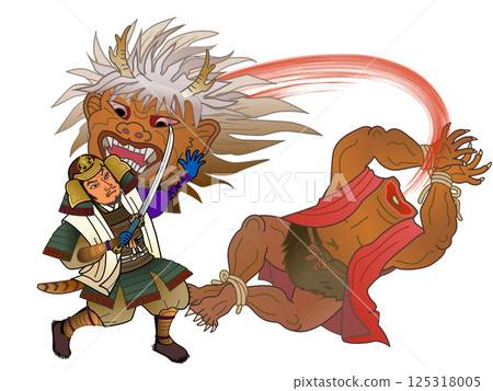 源賴光與酒吞童子 125318005