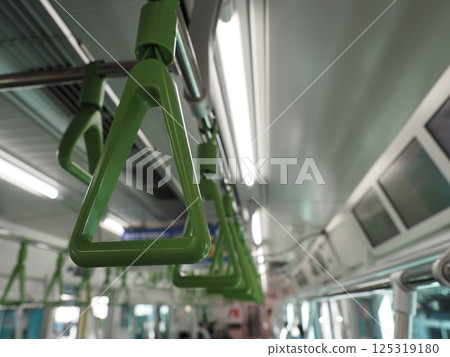 山手線列車內部(扶手) 山手線列車內部(扶手) 125319180