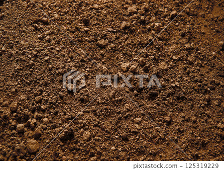 Natural background. Light soil close up Natural background. Light soil close up 125319229