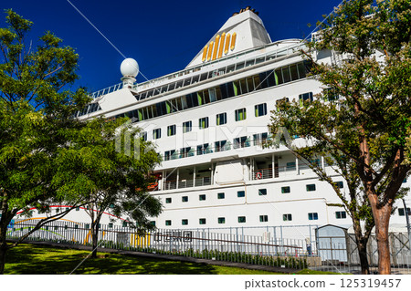 Nagasaki Port Cruise Ship Arrival (Blue Dream Melody) Matsugae Pier [Nagasaki City] 125319457