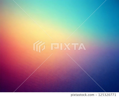 Bright orange and green gradient background material. 125320771