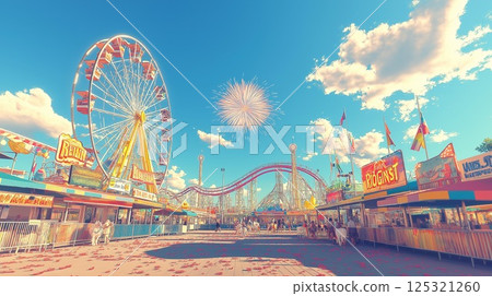 一個巨大的遊樂園 125321260