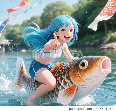 期待兒童節的女孩 期待兒童節的女孩 125321262