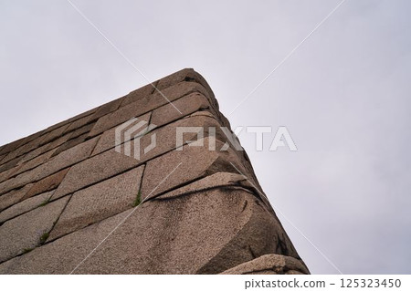 Tokyo: Stone walls of Edo Castle ruins Tokyo: Stone walls of Edo Castle ruins 125323450