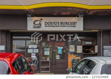 Doug's Burger, an American-style burger restaurant in Miyakojima, Okinawa Prefecture 125324469