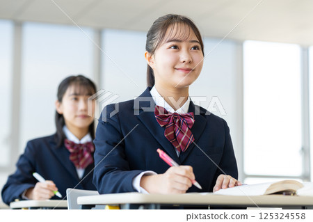 High school girls attending classes. Photo courtesy of Denpa Gakuen, Tokyo Electronics College. High school girls attending classes. Photo courtesy of Denpa Gakuen, Tokyo Electronics College. 125324558