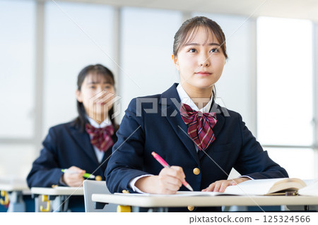 High school girls attending classes. Photo courtesy of Denpa Gakuen, Tokyo Electronics College. High school girls attending classes. Photo courtesy of Denpa Gakuen, Tokyo Electronics College. 125324566