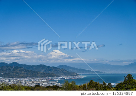 Mount Fuji from Nihon-daira, Shizuoka 125324897