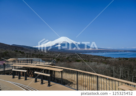 Mount Fuji from Panorama Platform in Yamanashi Prefecture Mount Fuji from Panorama Platform in Yamanashi Prefecture 125325452