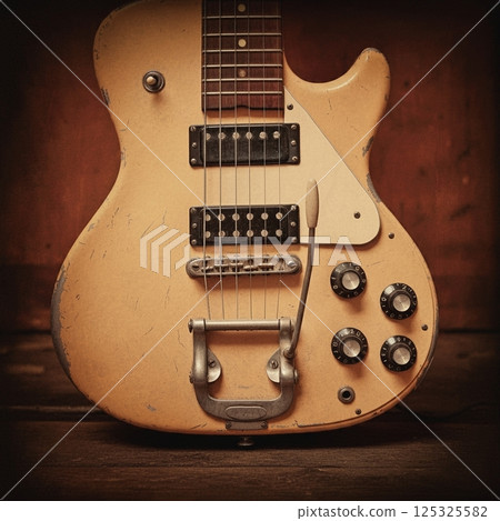 [AI generated] Electric guitar bizarre 33552921 125325582