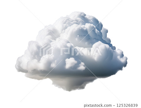 Brilliant White Cumulus Cloud Formation Brilliant White Cumulus Cloud Formation 125326839