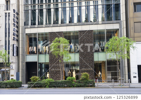 ginza, appearance, facade 125326899