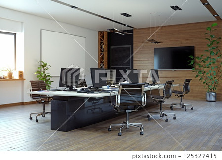 Modern office interior design Modern office interior design 125327415