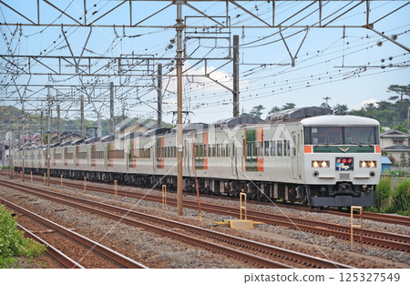 東海道線、大磯二宮、JR東日本、185系列、A2列車（大宮）、大通子 125327549