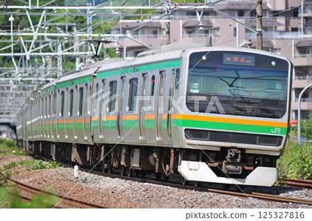 東海道幹線真鶴 JR 東日本 E231 系列 1000 系列 K-30 編組（國府） 125327816