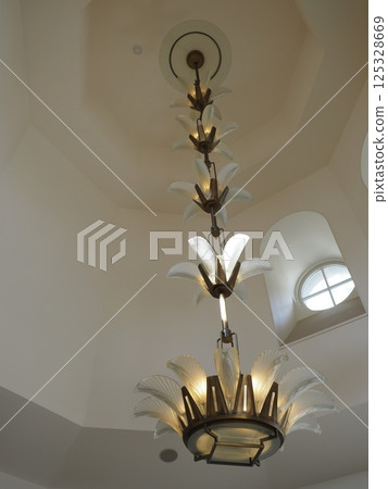 Tokyo Station "Marunouchi Exit" ceiling lighting 125328669
