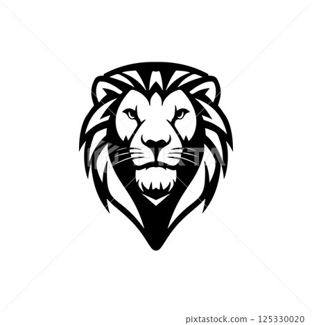 Lion sign. Design element for logo, label, emblem, sign. 125330020