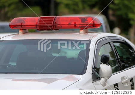 警車形象 警車形象 125332526