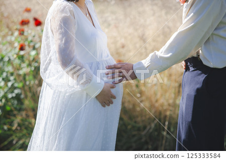 Stomach baby Stomach baby 125333584
