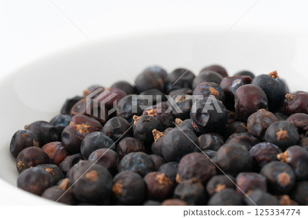 Juniper berries close-up Juniper berries close-up 125334774