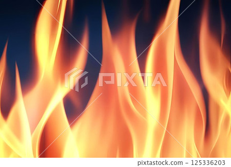 Background illustration of a flickering pale flame 125336203