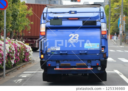 垃圾車（垃圾車）圖片 125336980