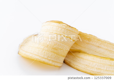香蕉皮內部特寫 125337009