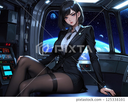 一個穿西裝的女人 125338101