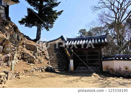 Bitchu Matsuyama Castle Honmaru East Gate 125338195