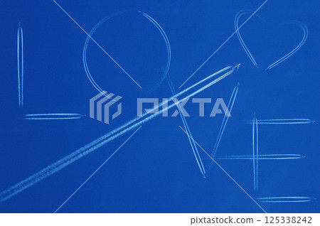 Beautiful blue sky and clouds background 125338242