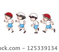 奔跑的孩子 125339134