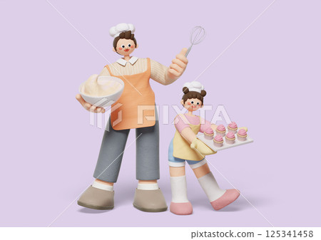 A family celebrating Parents' Day A family celebrating Parents' Day 125341458