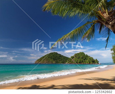 海灘度假村插圖 海灘度假村插圖 125342602