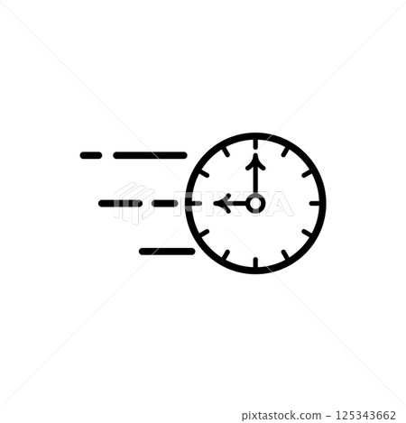 fast time logo icon fast time logo icon 125343662
