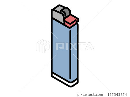 Portable disposable lighter 125343854