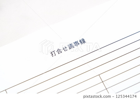 After the meeting, create meeting minutes summarizing the content of the meeting. After the meeting, create meeting minutes summarizing the content of the meeting. 125344174