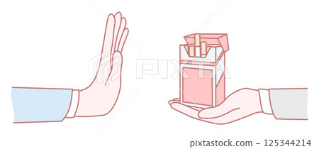 Rejecting Cigarette Smoking A Powerful Visual Statement for Health and Community Awareness 125344214
