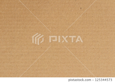 Brown cardboard sheet abstract background, texture of recycle paper box in old vintage pattern for design art work. 125344573