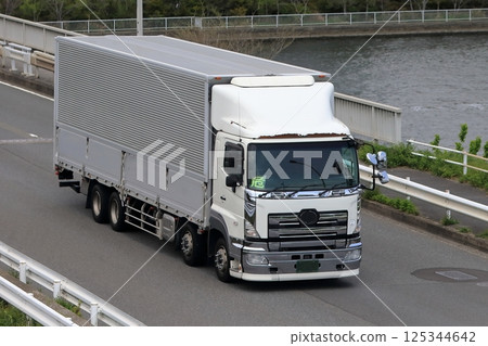Logistics truck image Logistics truck image 125344642