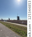 Scenery with windmill 125344853