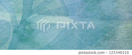 Abstract art background light blue and turquoise colors. Watercolor painting on canvas with sky gradient. Abstract art background light blue and turquoise colors. Watercolor painting on canvas with sky gradient. 125346310