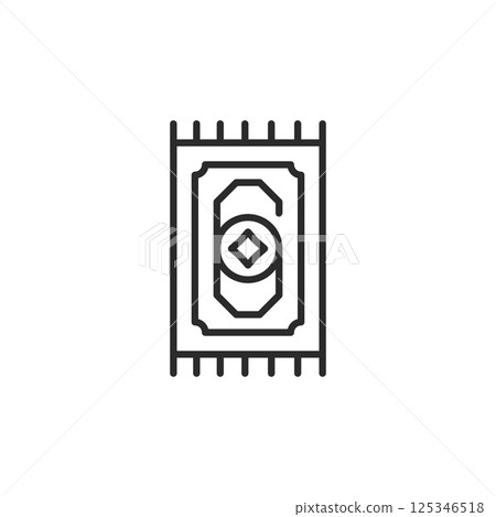 Muslim Carpet Icon 125346518