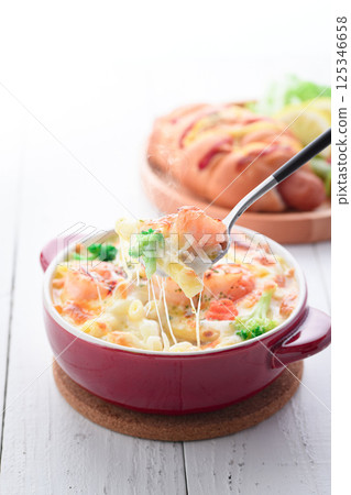 酥脆烤蝦焗菜 125346658