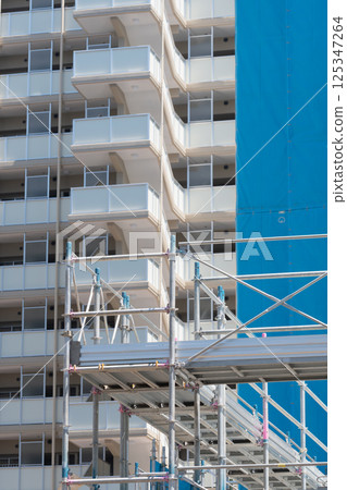 Construction site of condominium Construction site of condominium 125347264