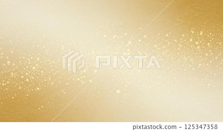 傳統日本紙與金箔飄落的奢華日式紋理背景 125347358