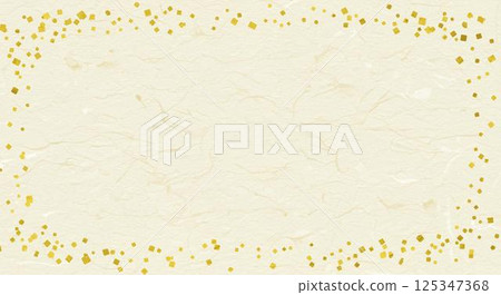 Luxury Japanese-style texture background of traditional Japanese paper with gold leaf falling Luxury Japanese-style texture background of traditional Japanese paper with gold leaf falling 125347368
